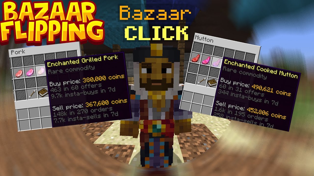 Bazaar Flipping 56 Hypixel Skyblock Youtube