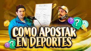 COMO APOSTAR EN DEPORTES - PARTE 1