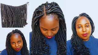 Amazing 😍 & Beautiful CROCHET Braids Hairstyle//brazillian Wool  hairstyles//Beginners friendly