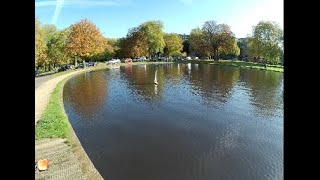 Boating in Clapham pond