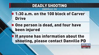 Five Injured, One Dead After Danville Shooting