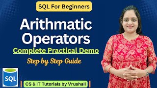 Master Arithmetic Operators in SQL | Step-by-Step Tutorial #sqlforbeginners