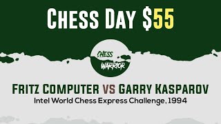 Fritz Computer vs Garry Kasparov | Intel World Chess Express Challenge, 1994