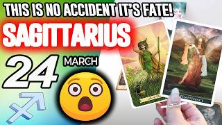 Sagittarius ♐😲DESTINY! THIS IS NO ACCIDENT IT’S FATE!👀 horoscope for today MARCH 24 2026 ♐ tarot