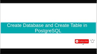 Create Command || Create Database in PostgreSQL || Create Table in PostgreSQL || Malayalam Tutorial
