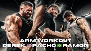 ARM WORKOUT  RAMON DINO  | 2 WEEKS OUT OF ARNOLD CLASSIC