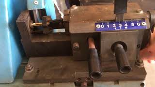 Cutting an Abloy DiskLock Key