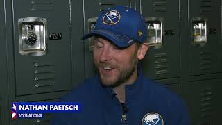 Nathan Paetsch reaction to being named Assistant Coach of the Rochester Americans