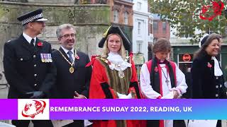 Remembrance Day, Reading, England, 2022