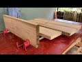 creative woodworking projects with perfect wood curves inspirational reading table design