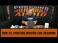 Sundown Audio - How To: Prepare your woofer for a recone