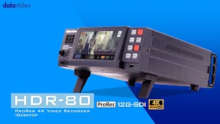 Highlights of Datavideo HDR-80 ProRes 4K Recorder｜Datavideo