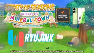 RYUJINX - STORY OF SEASONS FRIENDS OF MINERAL TOWN IN ITEL P55 5G #dimensity6080 #ryujinx #itelp555g