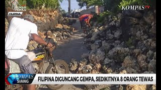 Filipina Diguncang Gempa, 8 Orang Tewas