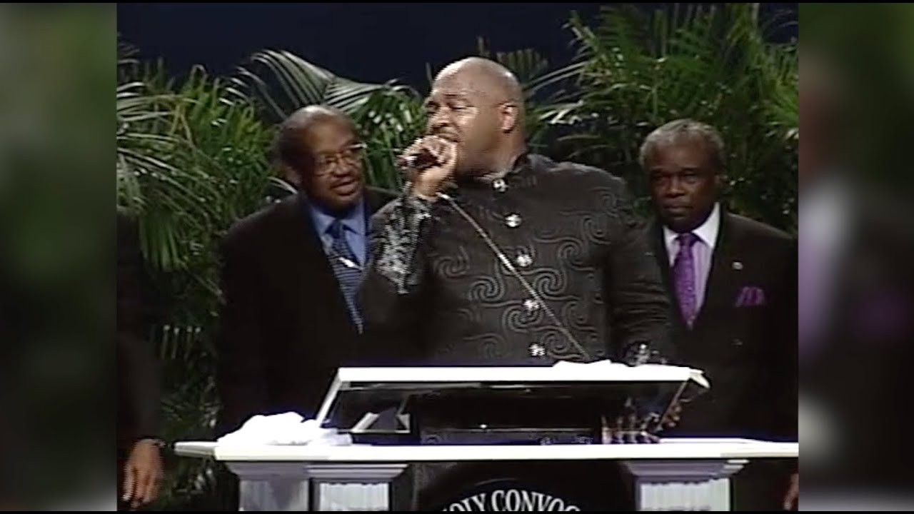 Pastor Marvin Winans Preaches Cogic Convocation 2003 Youtube