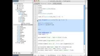 codeigniter tutorial to create a blog