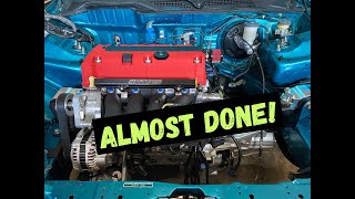 1992 Honda Civic VX EG Hatchback Vtec Killer K-Swap is ALMOST DONE! Project Sleeper!