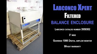 Labconco XPert filtered balance system with airflow monitor (2864W HOOD)