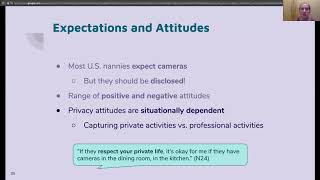 FOCI '20 - Bystanders’ Privacy: The Perspectives of Nannies on Smart Home Surveillance