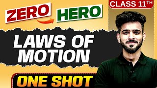 Laws Of Motion | Full Chapter in ONE SHOT | Chapter 5 | Class 11 Physics 🔥