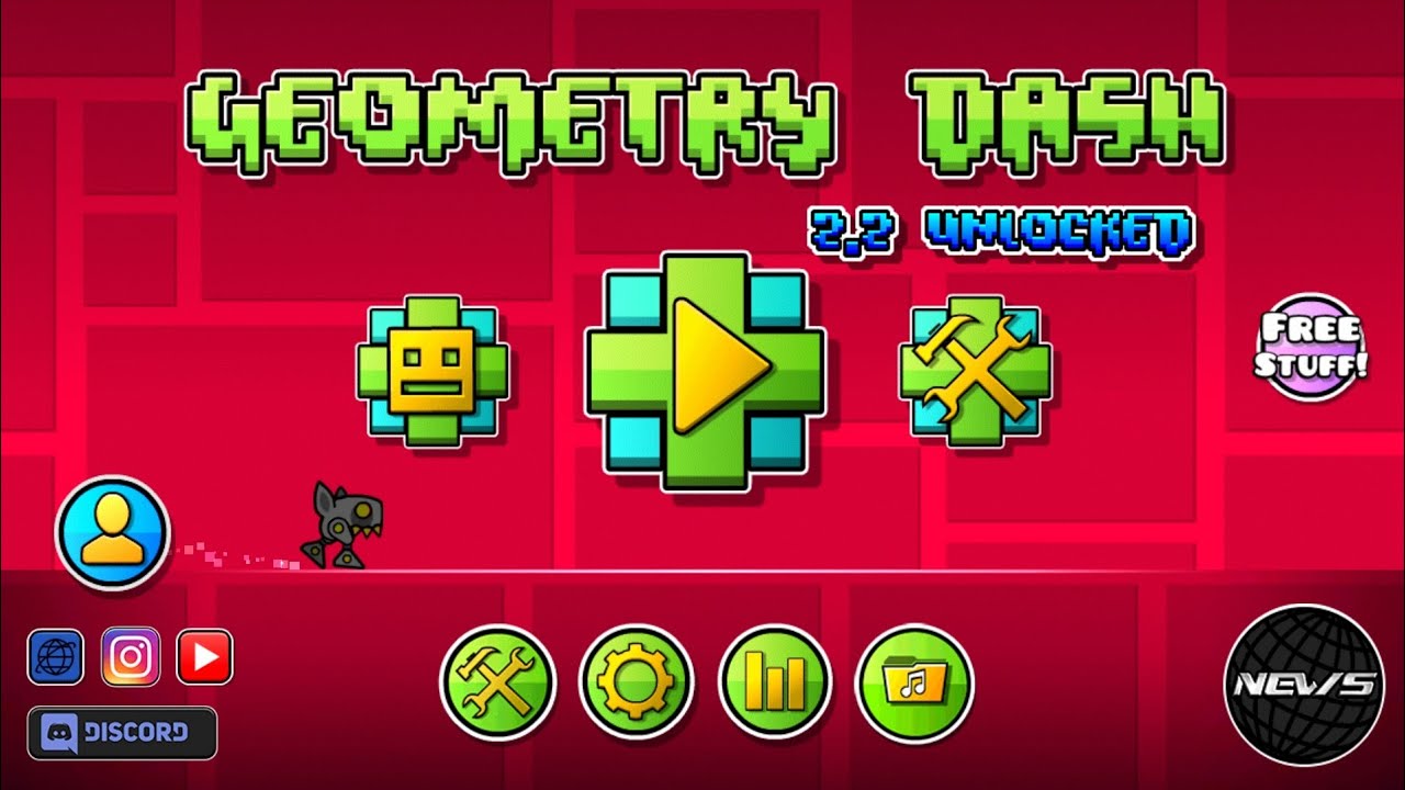 Geometry Dash 2.2 Unlocked - YouTube