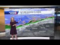 Wintry weather for South Carolina and North Carolina for Monday