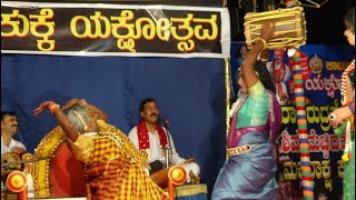 Yakshagana -- Raja Rudrakopa - 14 - Perla - Hiliyana - Guruvayanakere - Mavvar Hasya