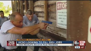 HCSO recruiting for hundreds of deputy positions