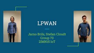 Presentation on LPWAN and LoRaWAN