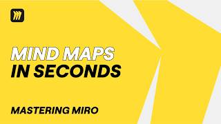 How to create a Mind Map in Miro in SECONDS🚀