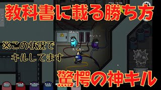 インポスターの教科書に載せたい戦術！村完敗Among Us【The SKELDスケルド】切り抜き【クルーインポスター立ち回りコツ解説参考に】