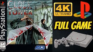 Clock Tower | PS1 | 4K60ᶠᵖˢ UHD🔴 | Longplay Walkthrough Playthrough Movie FULL GAME
