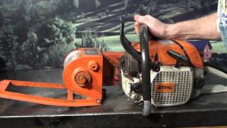 the chainsaw guy shop talk Lewis Stihl 028 chainsaw winch 123