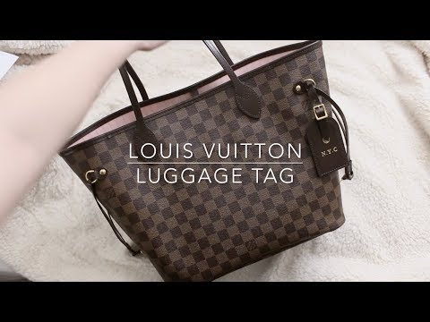 Louis Vuitton Luggage Tag and Zodiac Hot Stamping Louis Vuitton Luggage Tag and Zodiac Hot Stamping