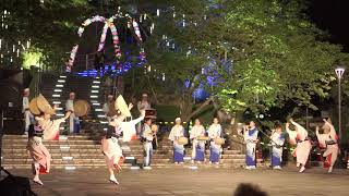 2018阿南の夏祭り 公園ステージ 「浮亀連」