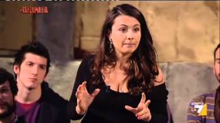 Piazzapulita - L'INTERVENTO DI FEDERICA DE BENEDETTO