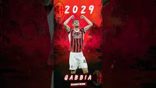 UFFICIALE GABBIA RINNOVA CON IL MILAN ❤️🖤 2029 #shorts #acmilan #milan