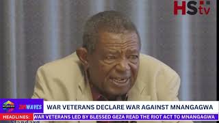 War Veterans Declare War on Mnangagwa