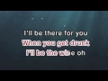 Bon Jovi - I'll Be There For You (Karaoke and Lyrics Version)