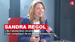 Sandra Regol : « Vu l’abstention record, c’est compliqué de se réjouir totalement. »