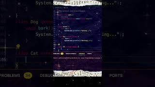 Part 3 ✨: Hierarchical Inheritance Code🔖 #coder #javatutorial