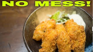 TASTY FRIED OYSTERS--NO MESSY BATTER NEEDED!