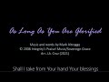 As Long As You Are Glorified (arr. J.A. Cruz)