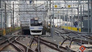 JR西日本 E217系 横須賀線 久里浜行き 品川駅にて