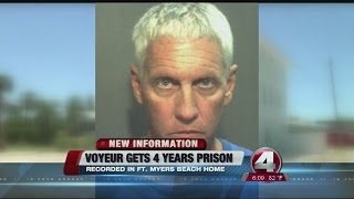 Fort Myers Beach voyeur gets 4 year prison sentence