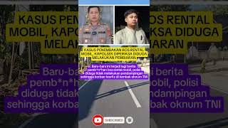 Viral, terjadi lagi bos rental mobil dihabisi! #beritaviral #beritaterkini #polisi #fyp