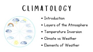 Introduction to Climatology (Grade 8 & Grade 10 Geography South Africa)