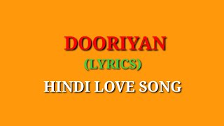 dooriyan song lyrics|dino james ft.kaprila