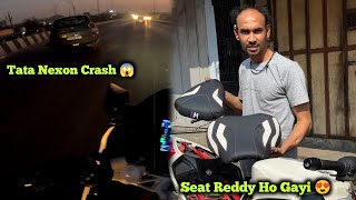 Tata Nexon Crash Ho Gayi 😱 || BMW Bike Ki Seat Reddy Ho Gayi Apni 😍Sunday Ride Mai Aayi Super Bike