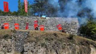 真田出陣祭りの鉄砲隊演武その３